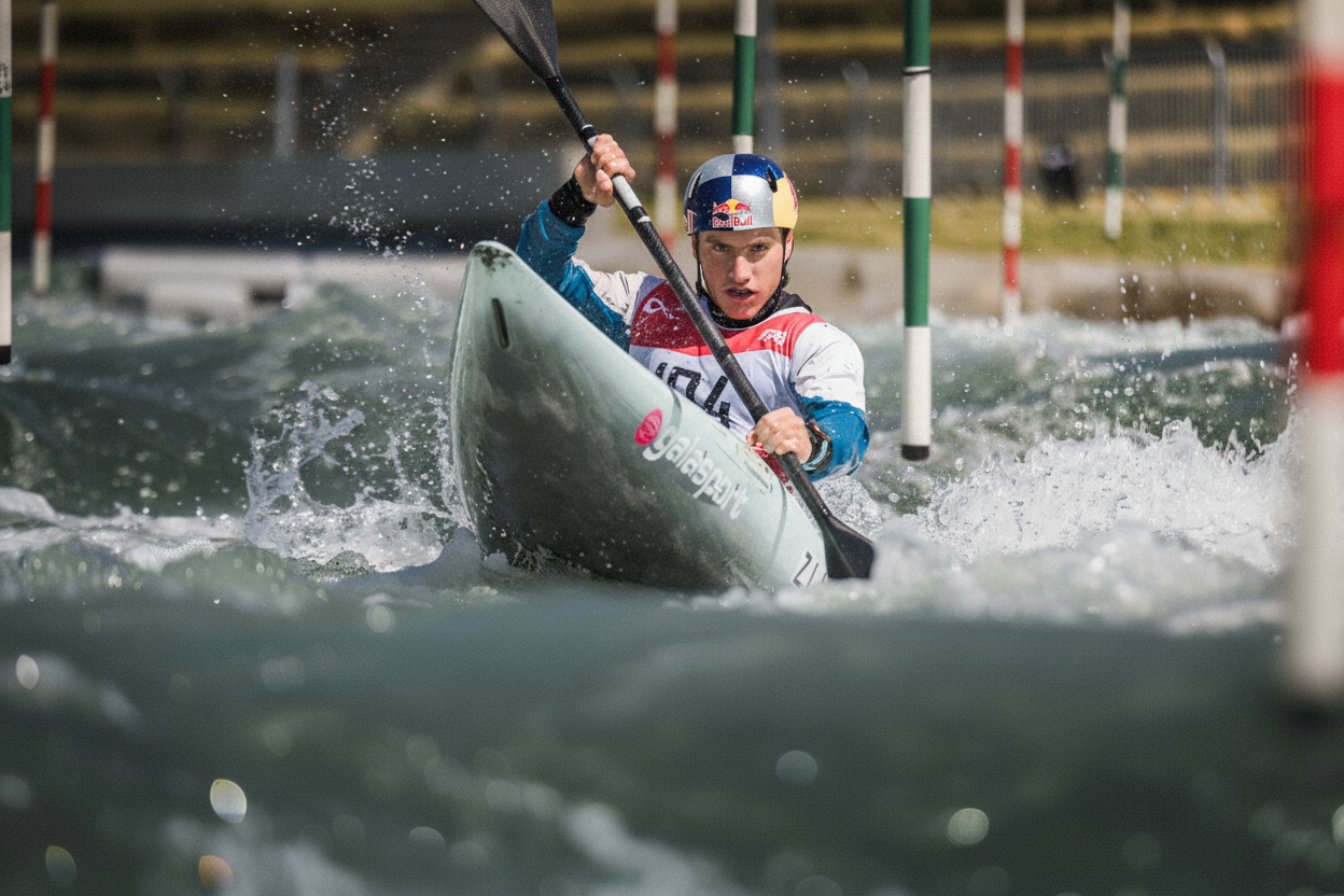 Žiga Lin Hočevar - Evropski prvak v kajaku - elitni športnik pri IMS